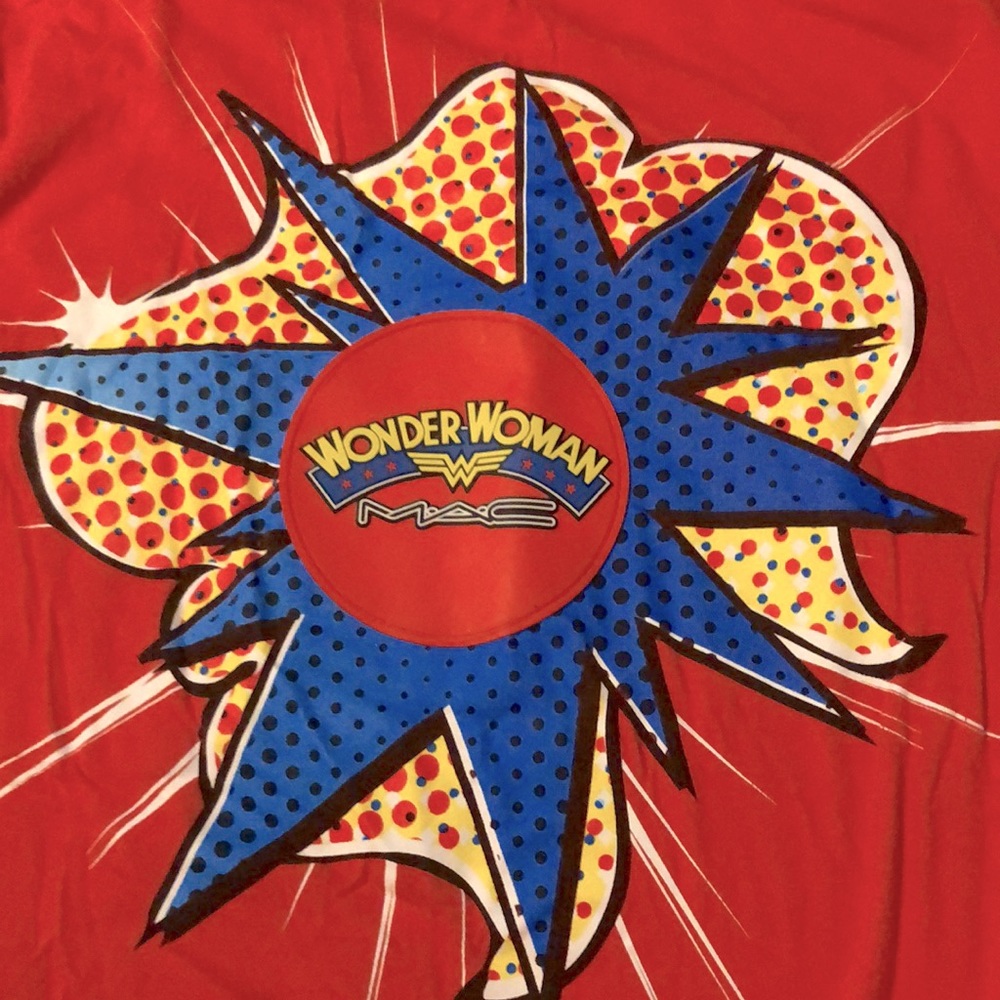 MAC Cosmetics Red Wonder Woman Tee